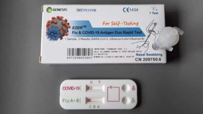 Ref. 010 (2) - Genesis test Duo gripe A y B y COVID19 126 Uds. - Imagen 2