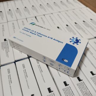 Ref. 013 - SAFECARE BIO-TECH Covid-19 & Influenza A+B Antigen Combo Rapid Test 320 Uds.