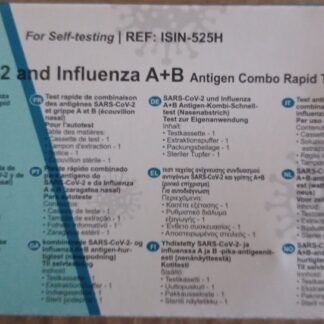 Ref. 008 (1) SARS-CoV-2 and Influenza A+B 400 Uds